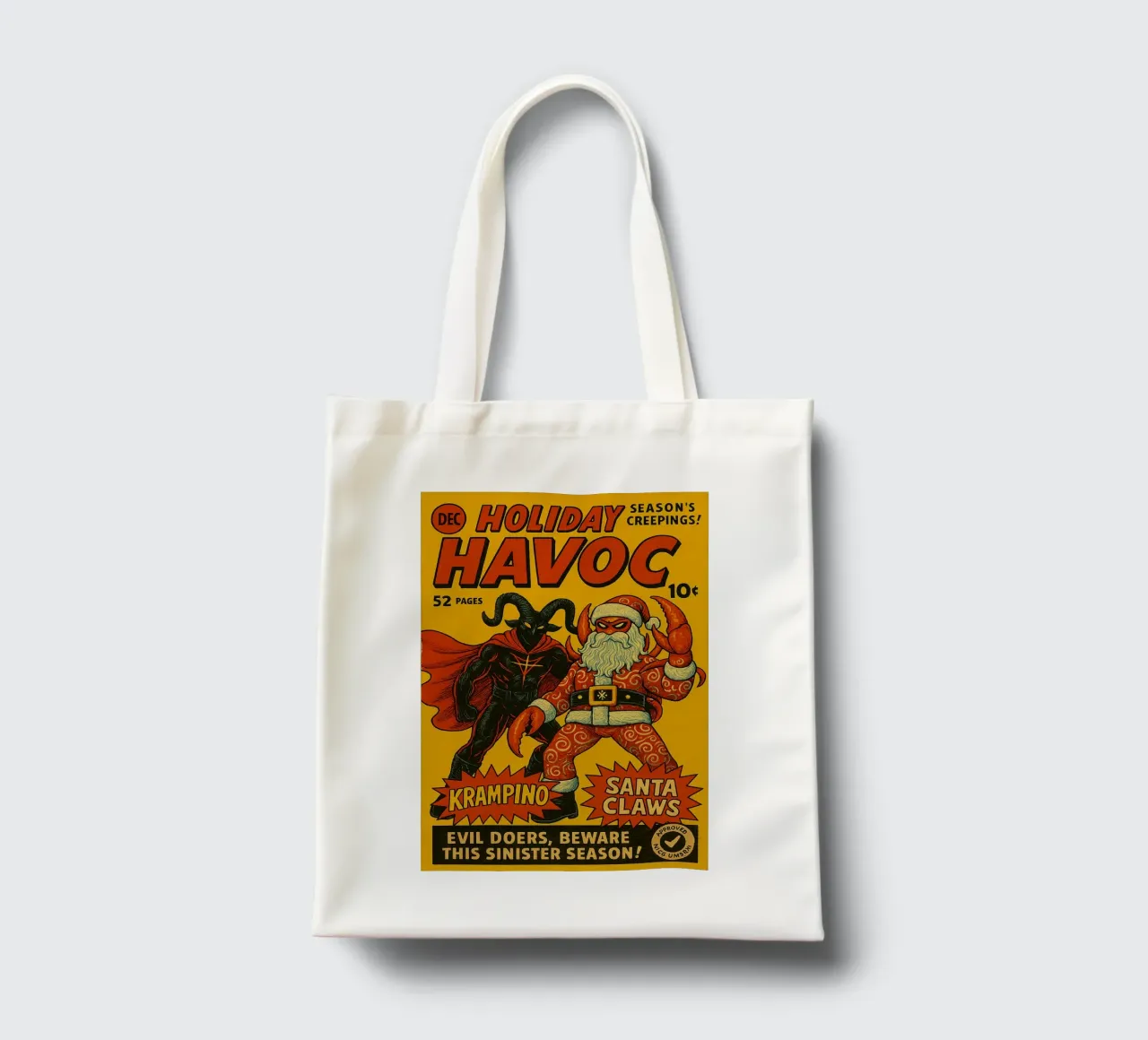 HOLIDAY HAVOC - Fresh Supes On The Block borsa in juta da Vintage Van Gogh
