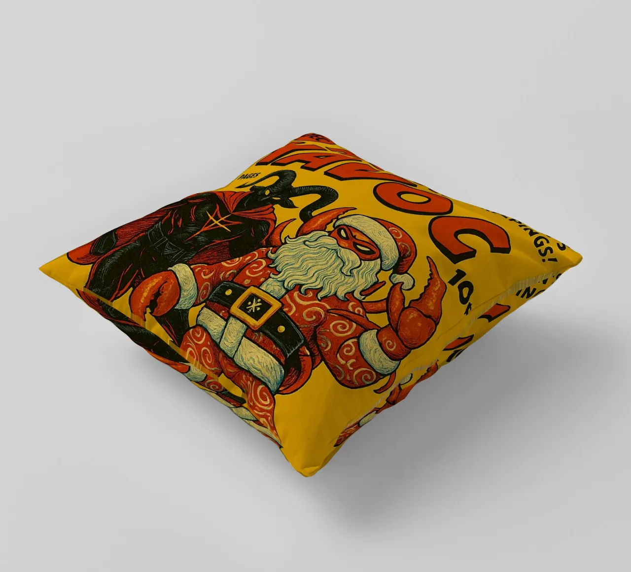HOLIDAY HAVOC - Fresh Supes On The Block cuscino da Vintage Van Gogh
