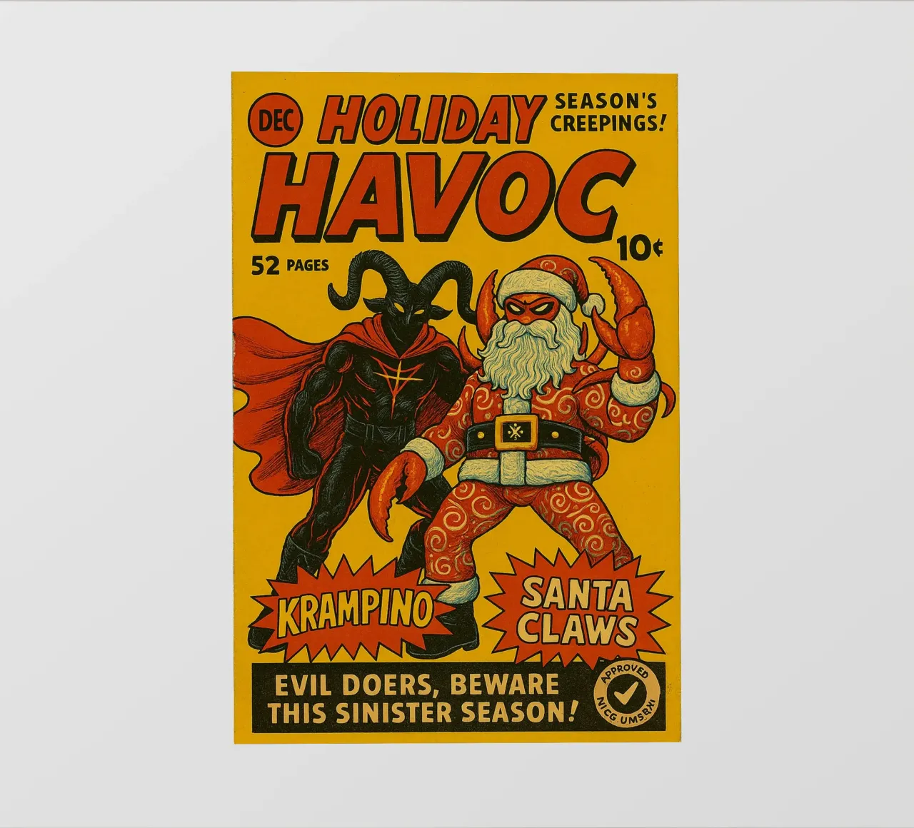 HOLIDAY HAVOC - Fresh Supes On The Block pellicola backlit da Vintage Van Gogh