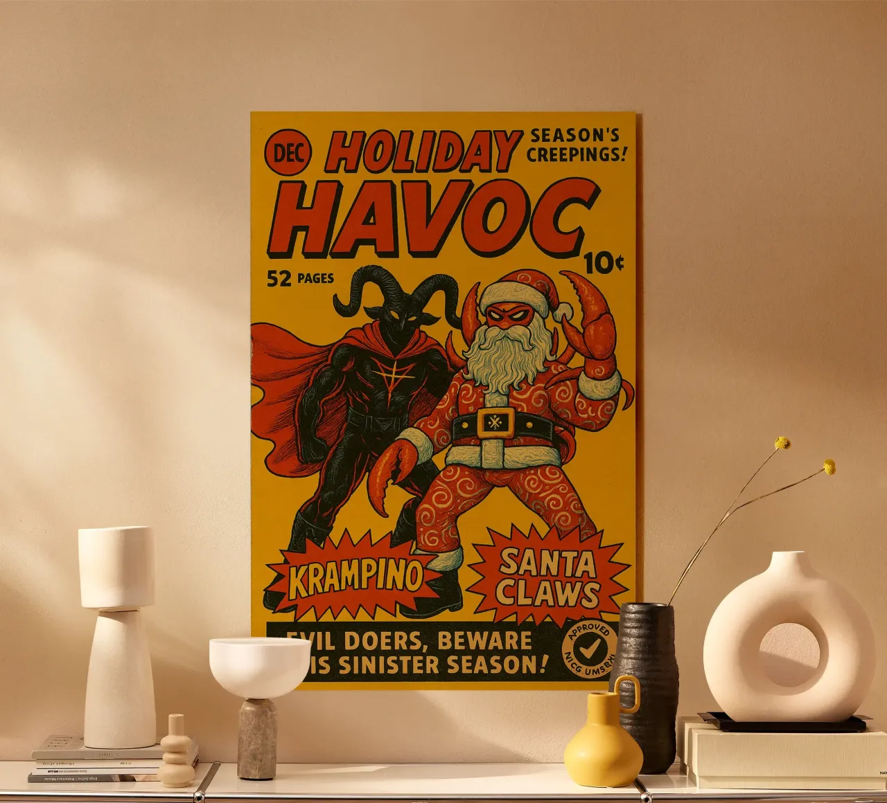 HOLIDAY HAVOC - Fresh Supes On The Block plexiglass da Vintage Van Gogh