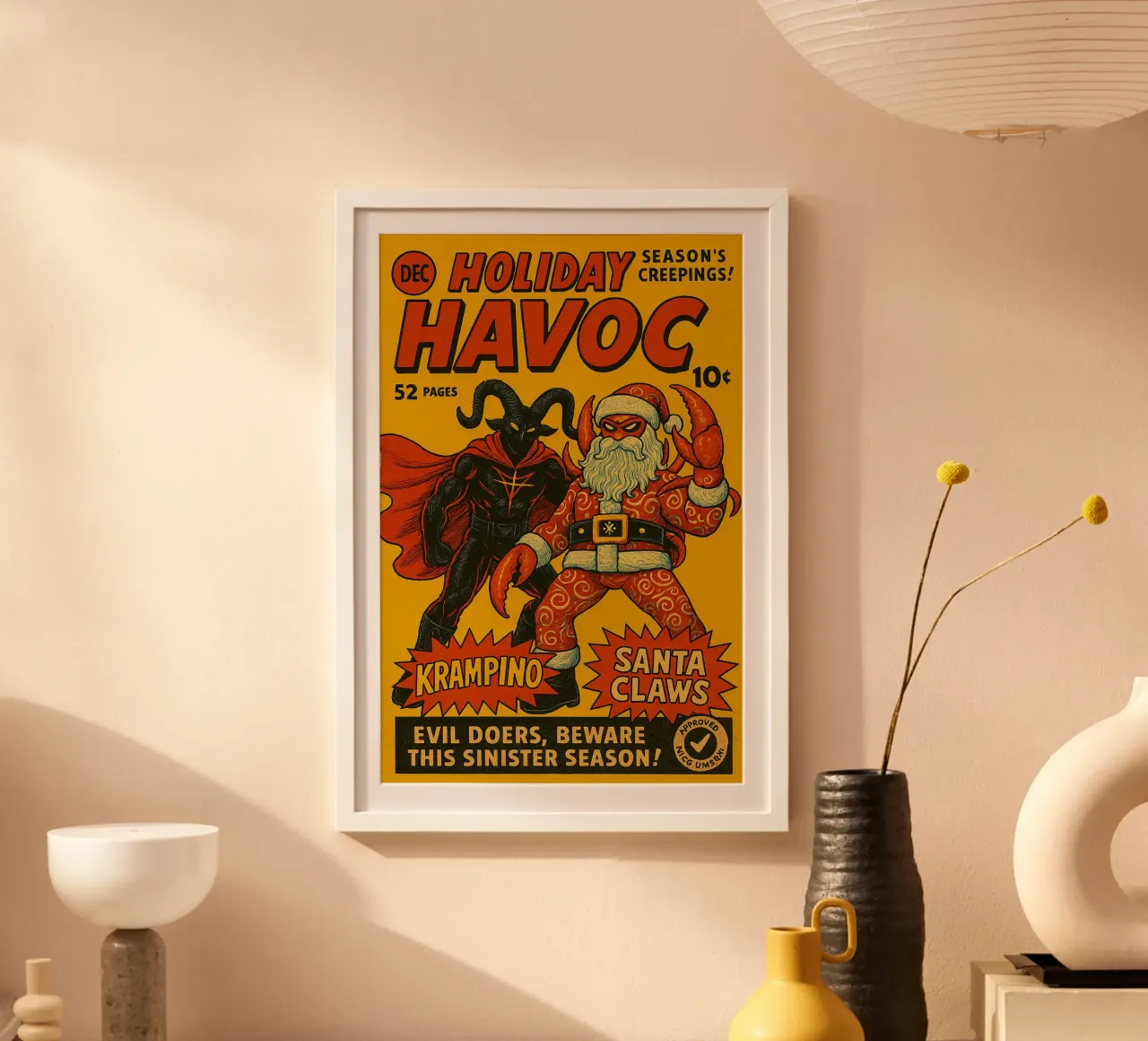 HOLIDAY HAVOC - Fresh Supes On The Block poster da Vintage Van Gogh
