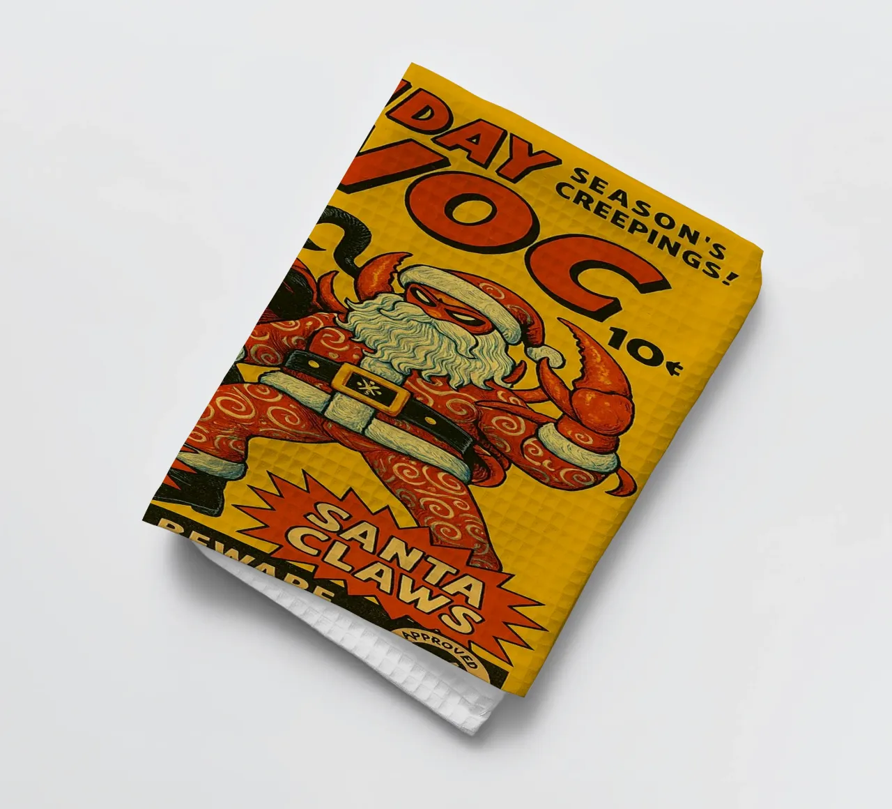 HOLIDAY HAVOC - Fresh Supes On The Block torchon de Vintage Van Gogh