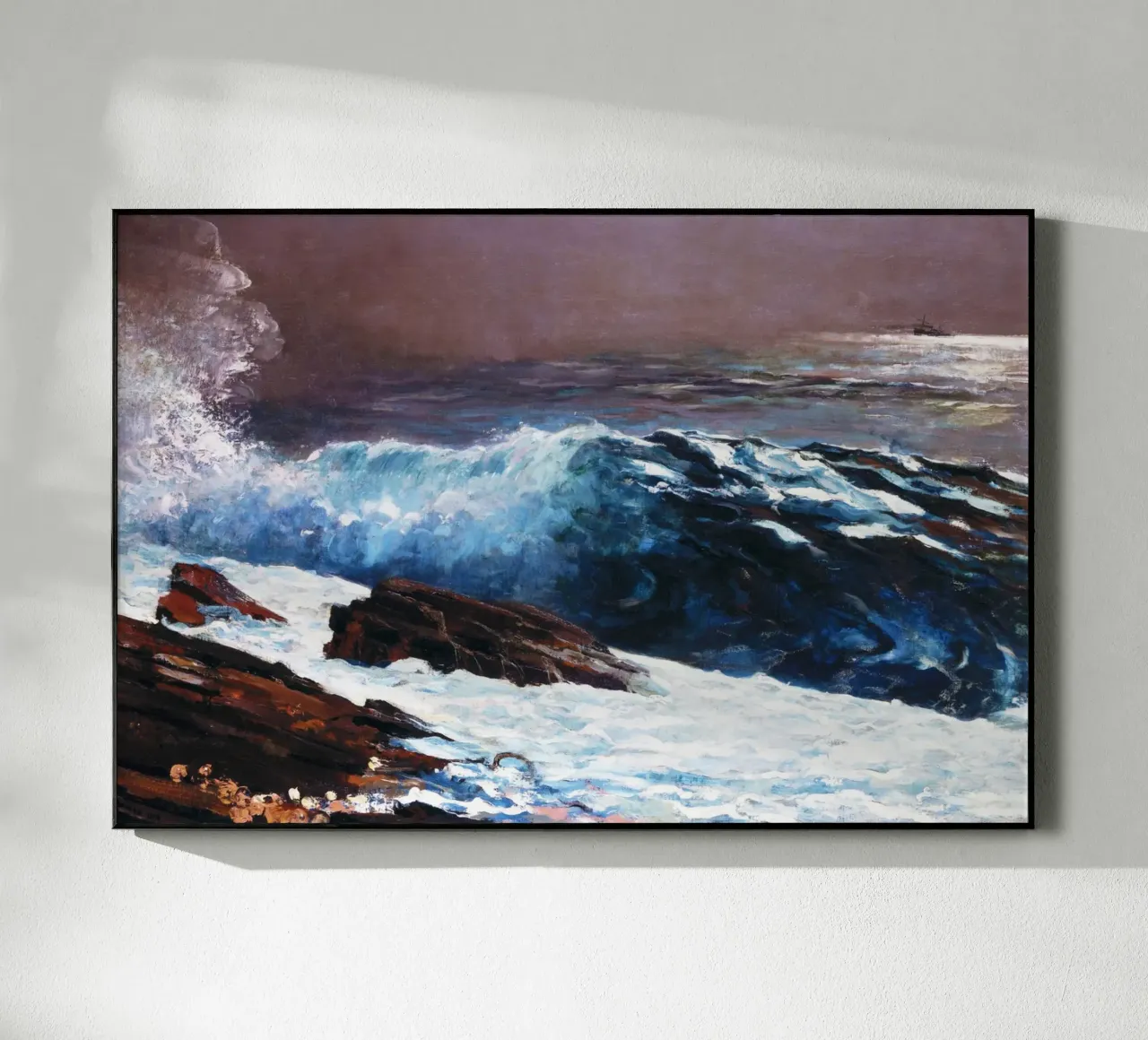 Winslow Homer’s Sunlight on the Coast plexiglass da Venus Art
