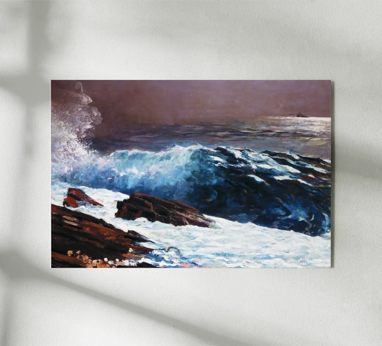 Winslow Homer’s Sunlight on the Coast plexiglass da Venus Art