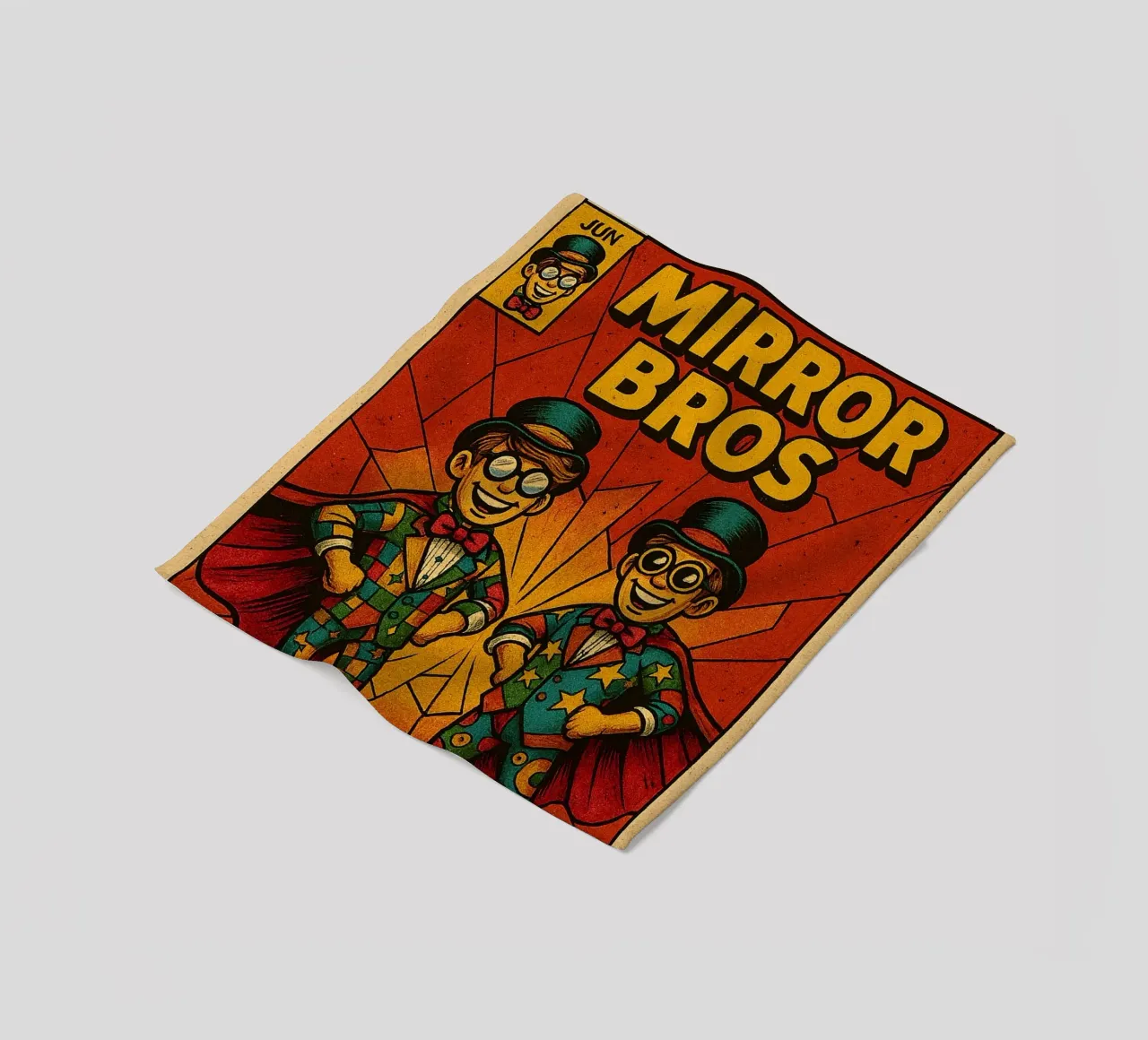 MIRROR BROS - Fresh Supes On The Block coperta in pile da Vintage Van Gogh