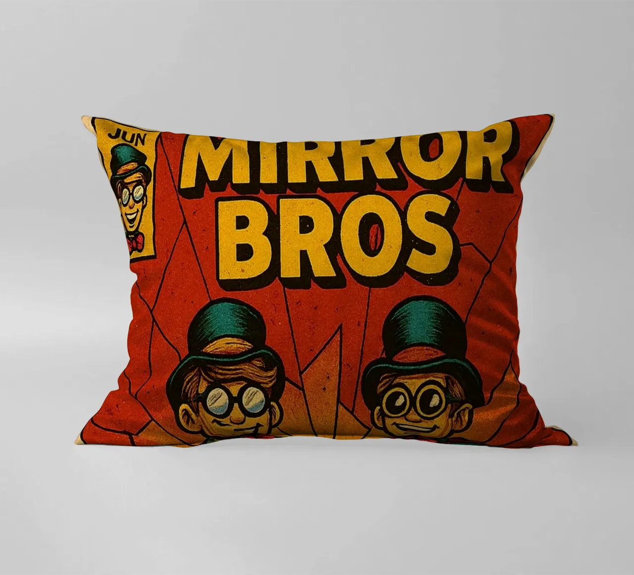 MIRROR BROS - Fresh Supes On The Block cuscino da Vintage Van Gogh