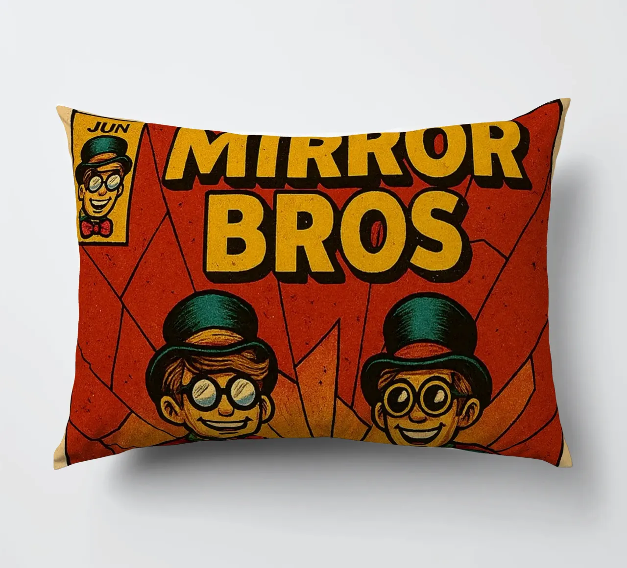 MIRROR BROS - Fresh Supes On The Block cuscino da Vintage Van Gogh