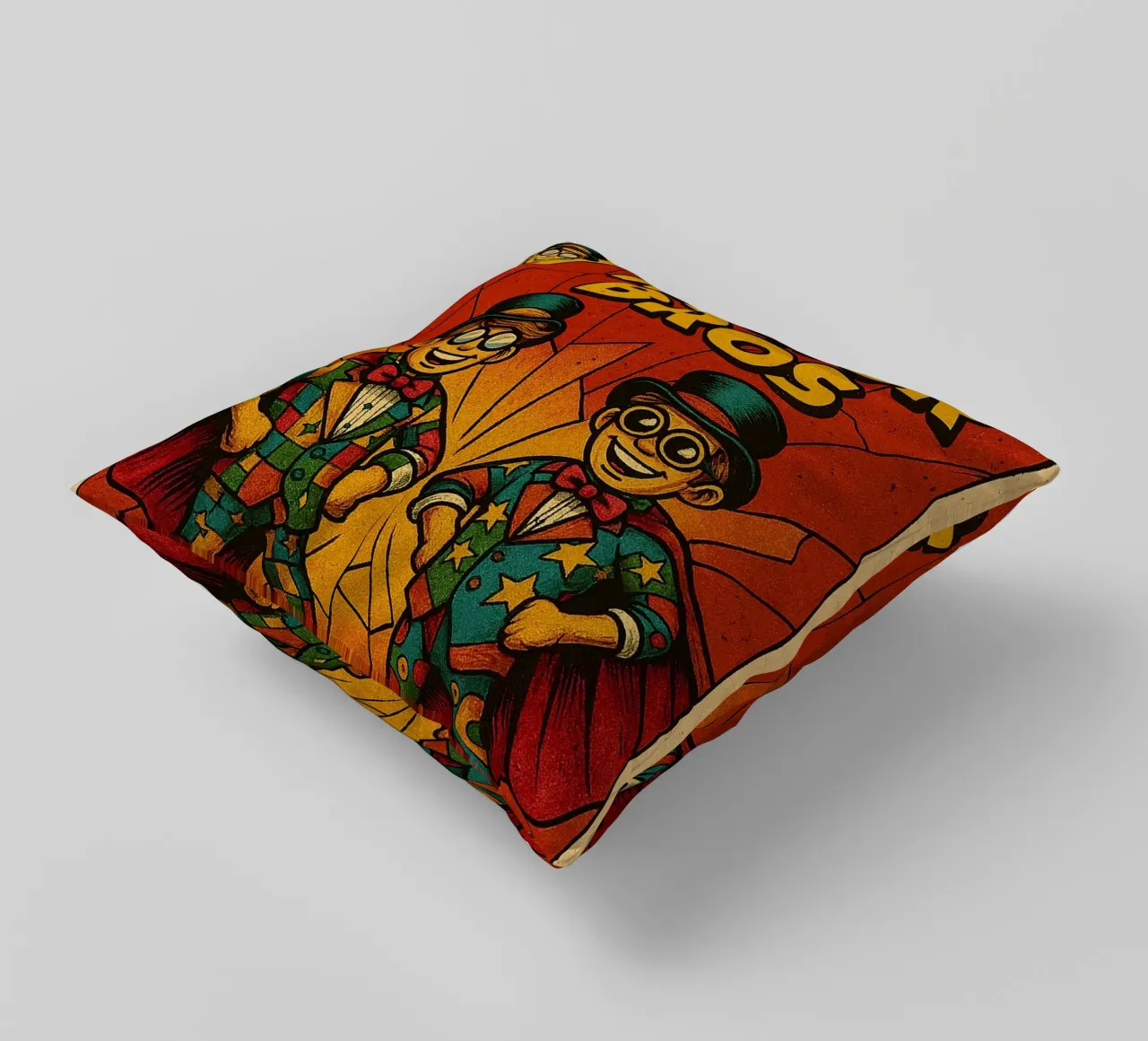 MIRROR BROS - Fresh Supes On The Block cuscino da Vintage Van Gogh