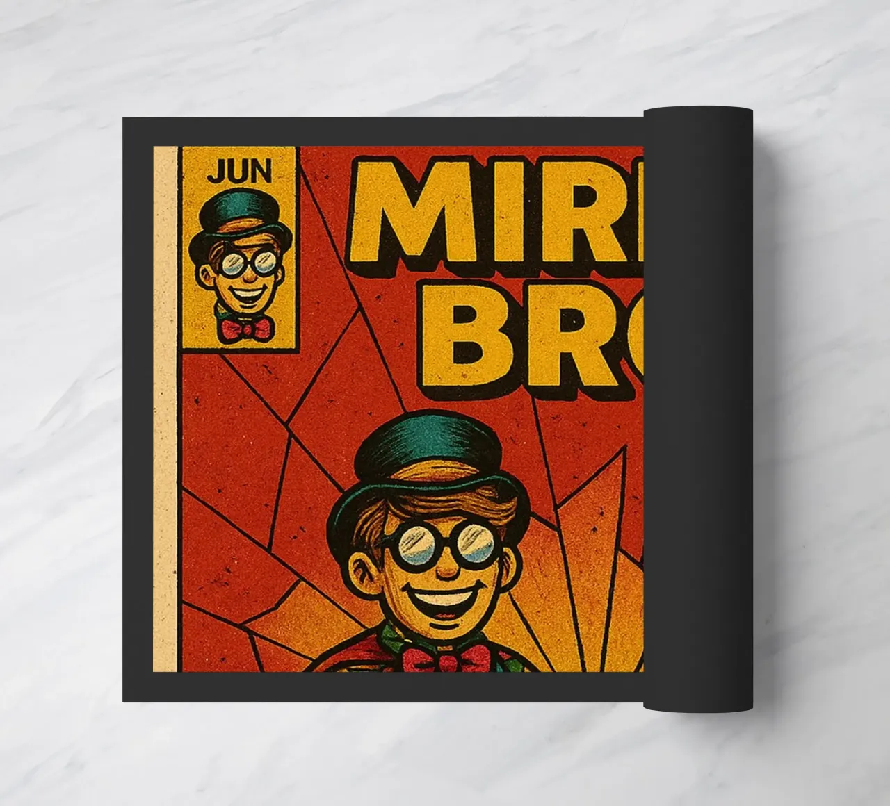 MIRROR BROS - Fresh Supes On The Block zerbino da Vintage Van Gogh