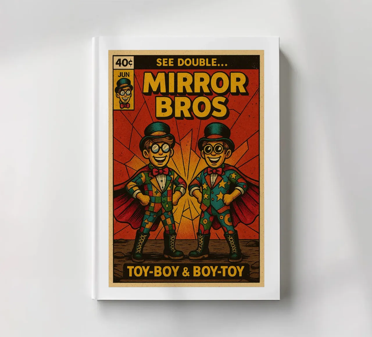 MIRROR BROS - Fresh Supes On The Block diario da Vintage Van Gogh