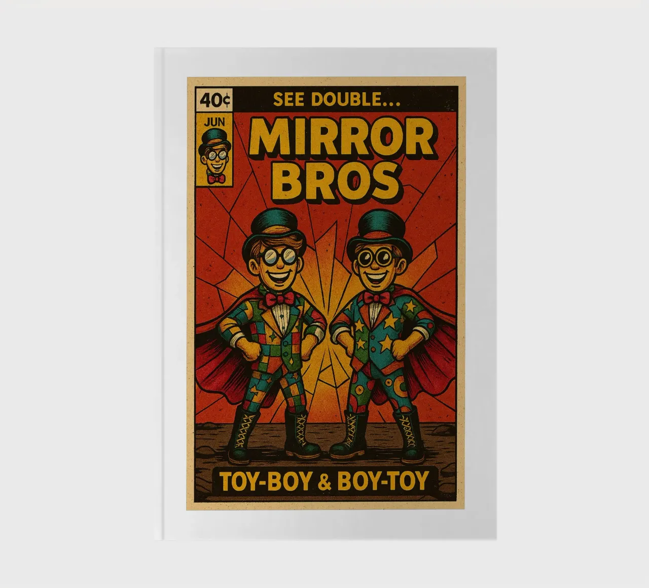 MIRROR BROS - Fresh Supes On The Block diario da Vintage Van Gogh