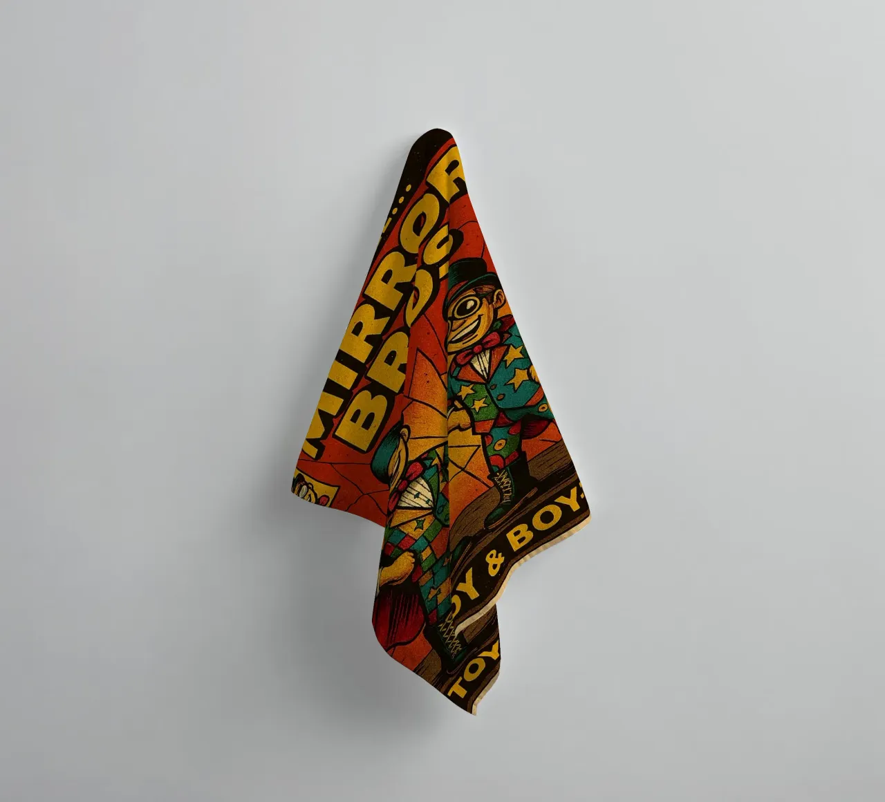 MIRROR BROS - Fresh Supes On The Block asciugamano da bagno da Vintage Van Gogh
