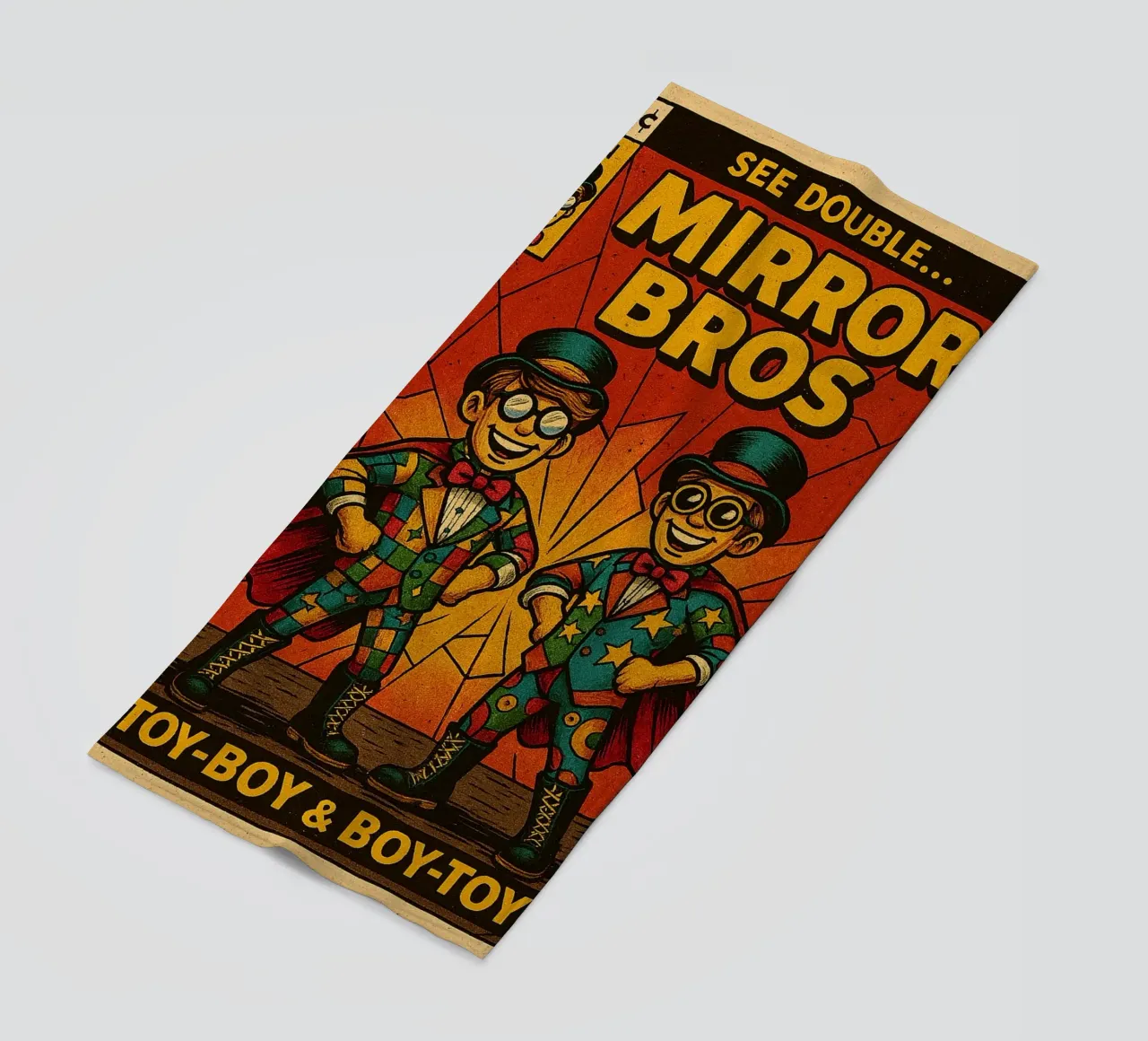 MIRROR BROS - Fresh Supes On The Block telo mare da Vintage Van Gogh