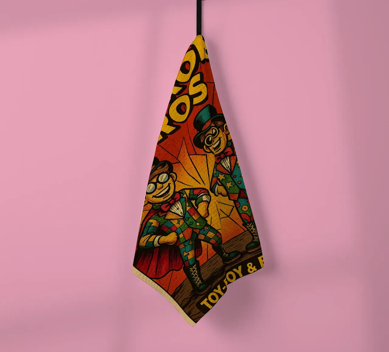 MIRROR BROS - Fresh Supes On The Block canovaccio da cucina da Vintage Van Gogh