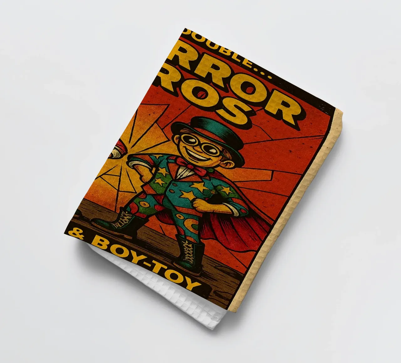 MIRROR BROS - Fresh Supes On The Block canovaccio da cucina da Vintage Van Gogh