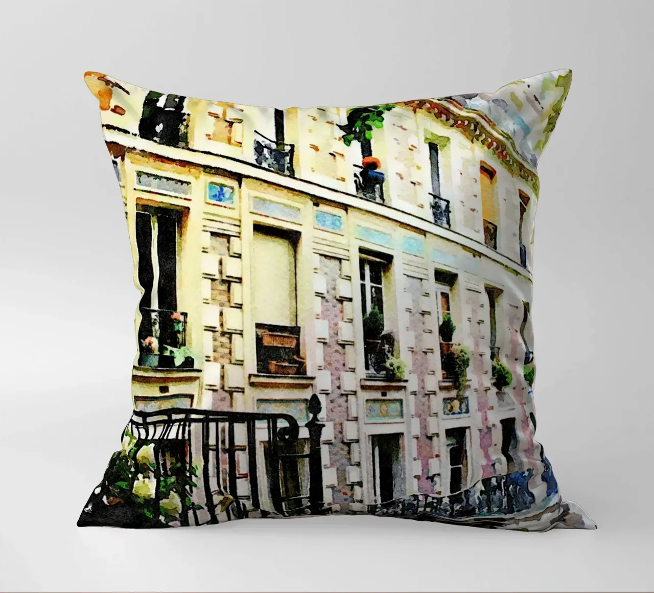 A Parigi cuscino da Massimo Frascogna
