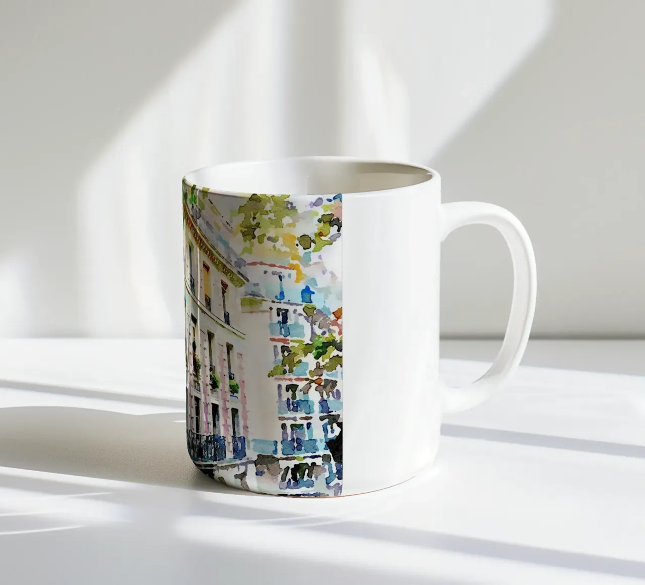A Parigi tazza in ceramica da Massimo Frascogna