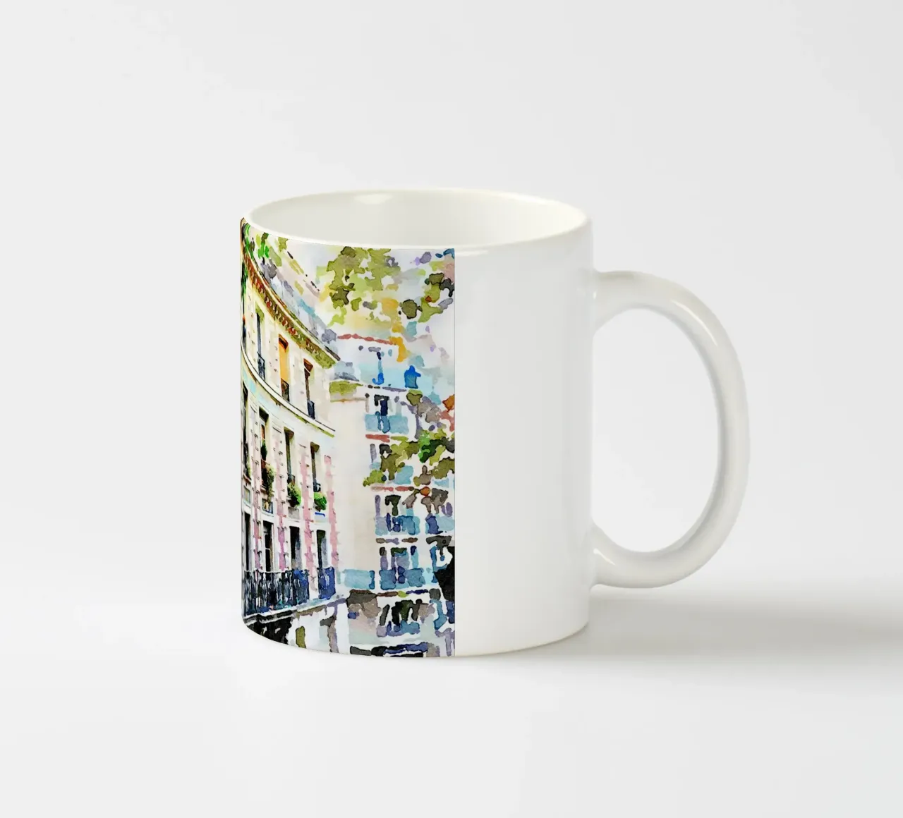 A Parigi tazza in ceramica da Massimo Frascogna