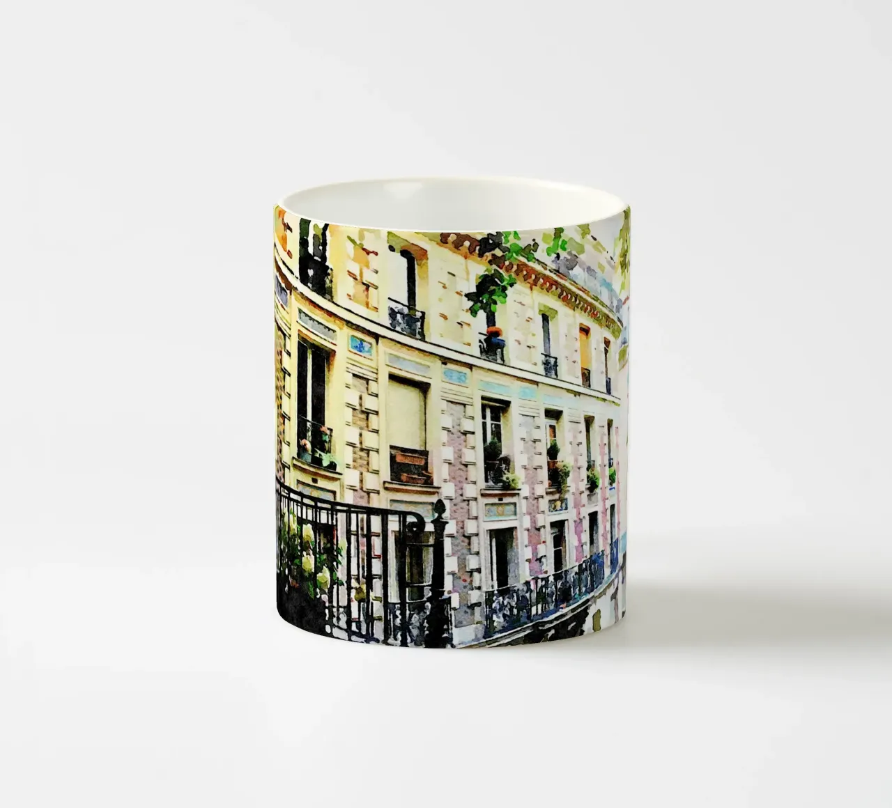 A Parigi tazza in ceramica da Massimo Frascogna