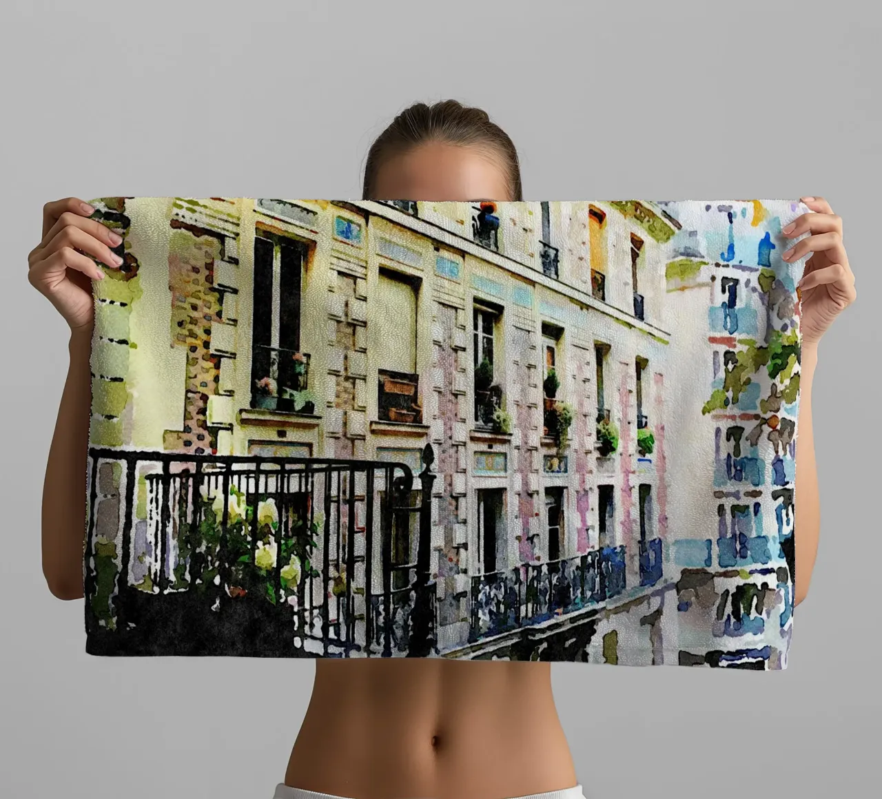 A Parigi asciugamano da bagno da Massimo Frascogna