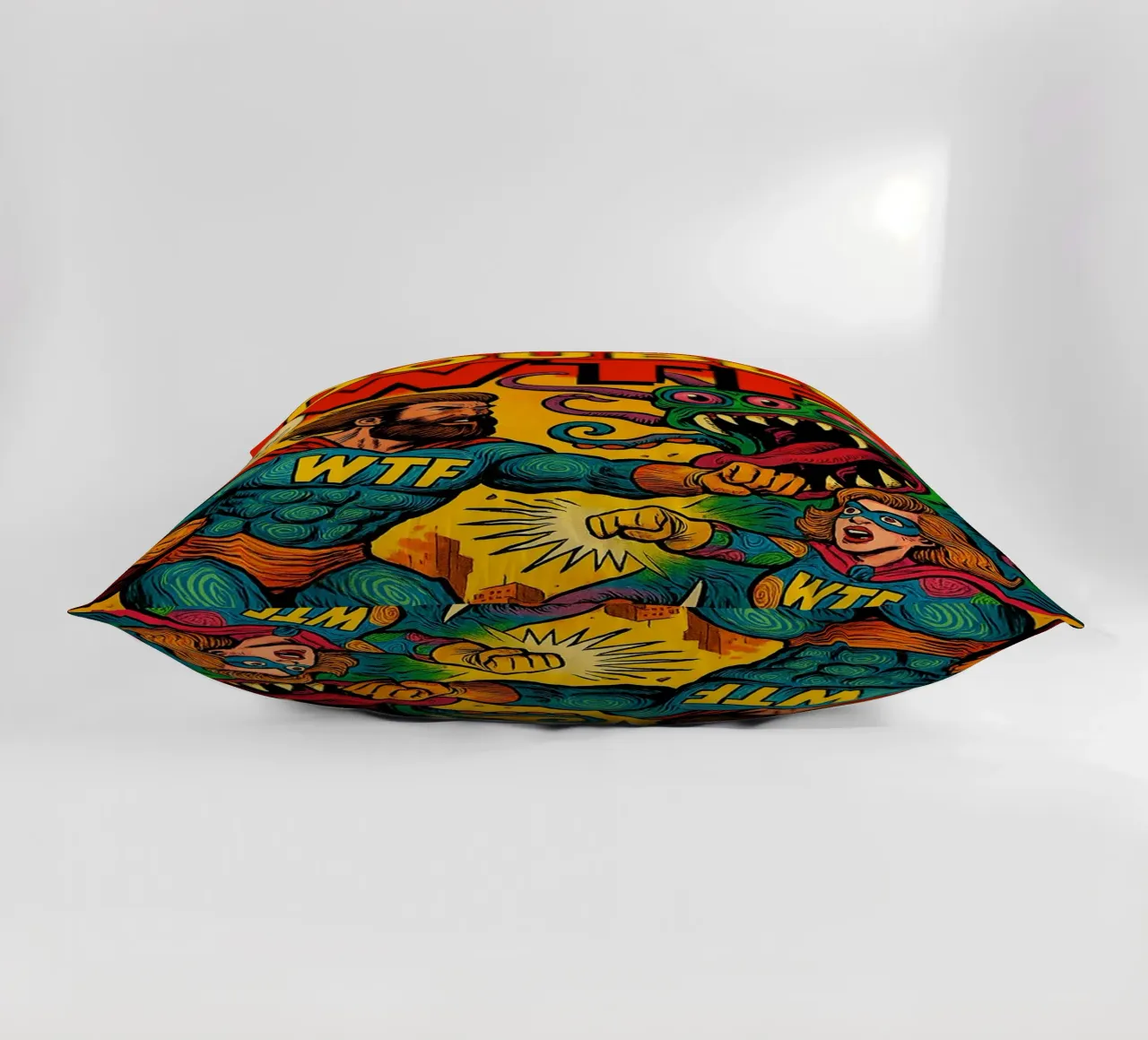 DOUBLE WTF - Fresh Supes On The Block cuscino da Vintage Van Gogh