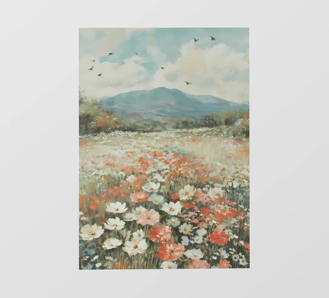 Prato dei fiori selvatici telo in pvc da IamHomeStudio
