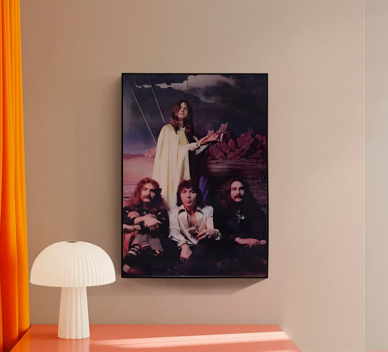 Black Sabbath plexiglass da Digital Street art