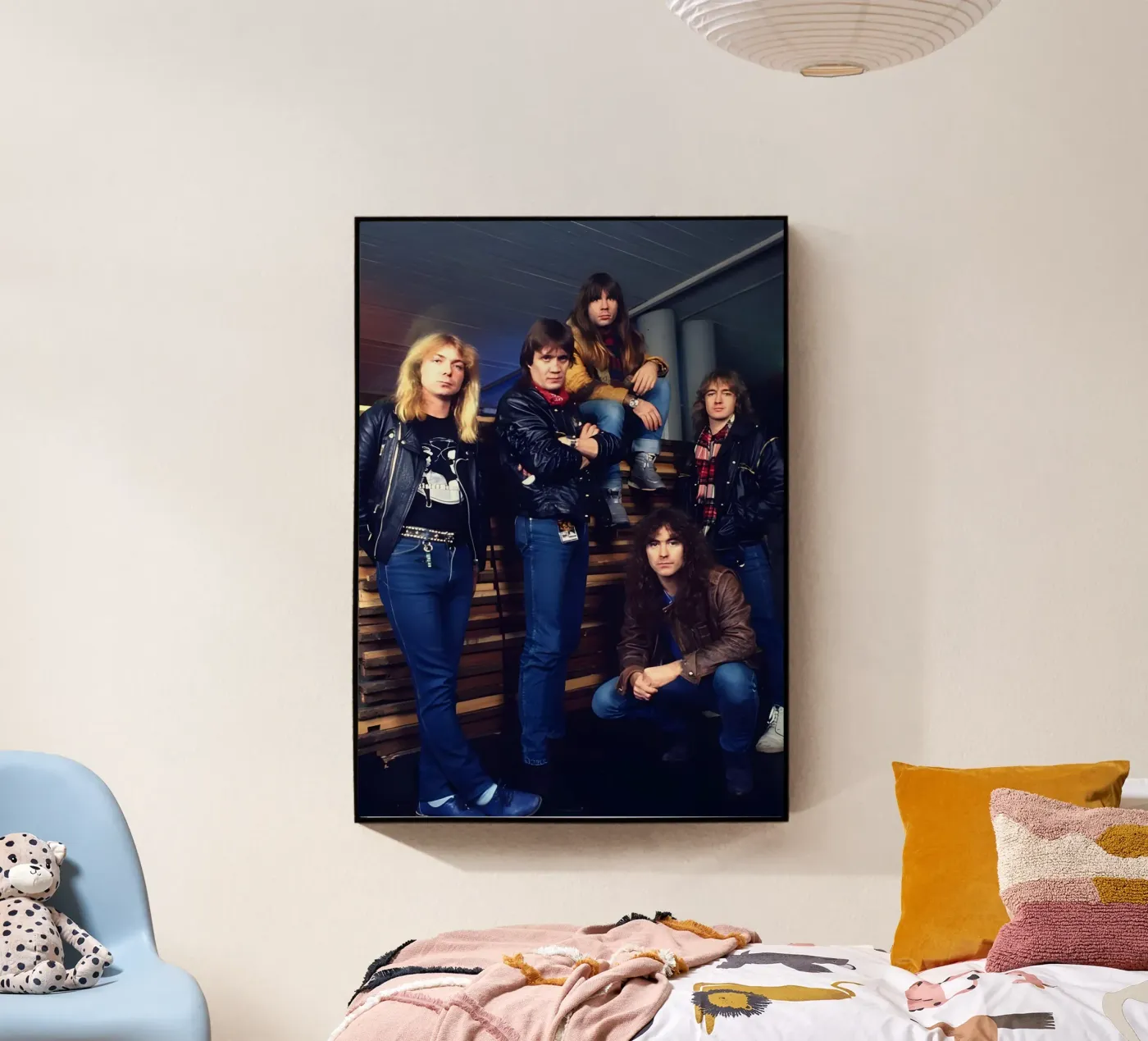 Iron Maiden plexiglass da Digital Street art