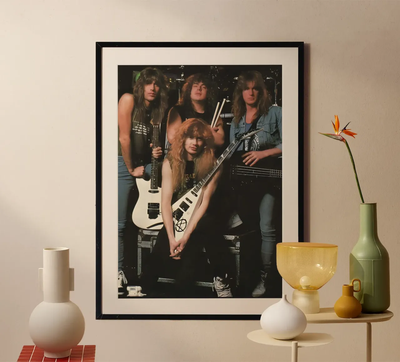 Megadeth poster da Digital Street art