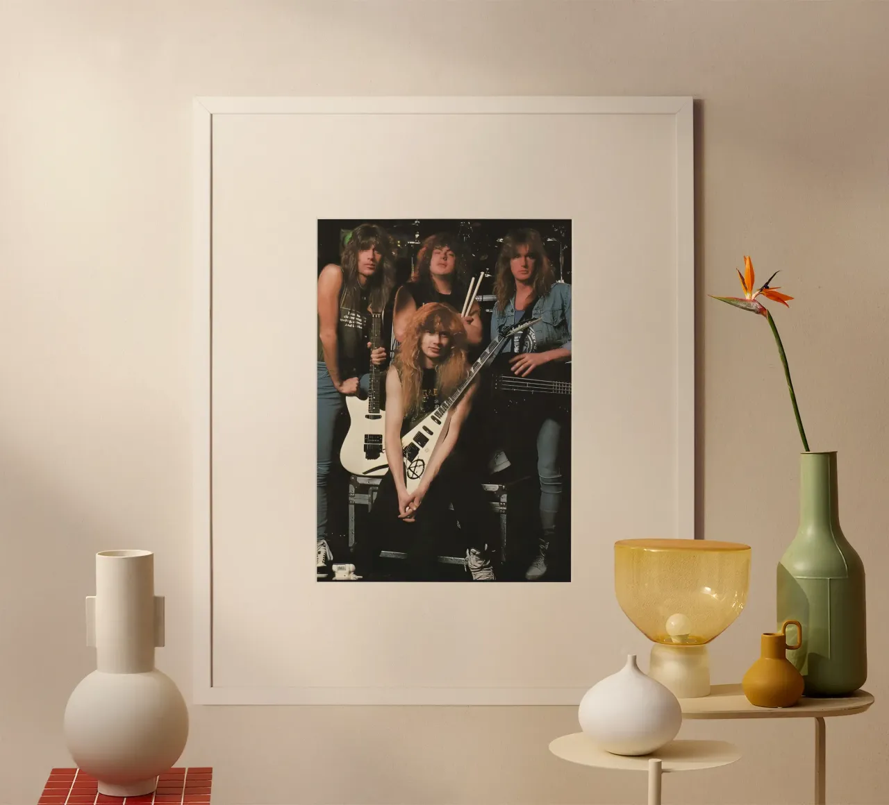 Megadeth poster da Digital Street art