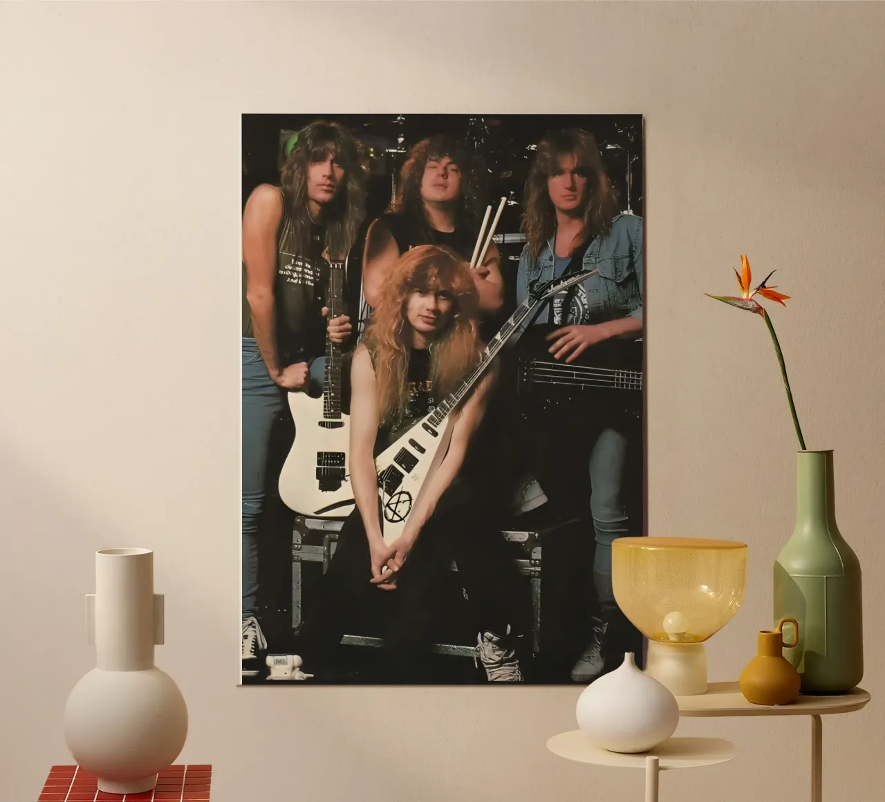 Megadeth poster da Digital Street art