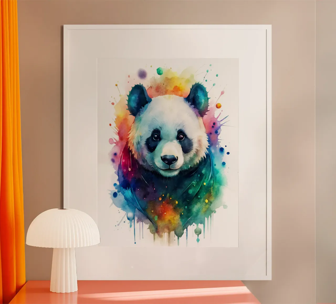 Orso panda in acquerello carta hahnemühle da 🎁 NOBELART