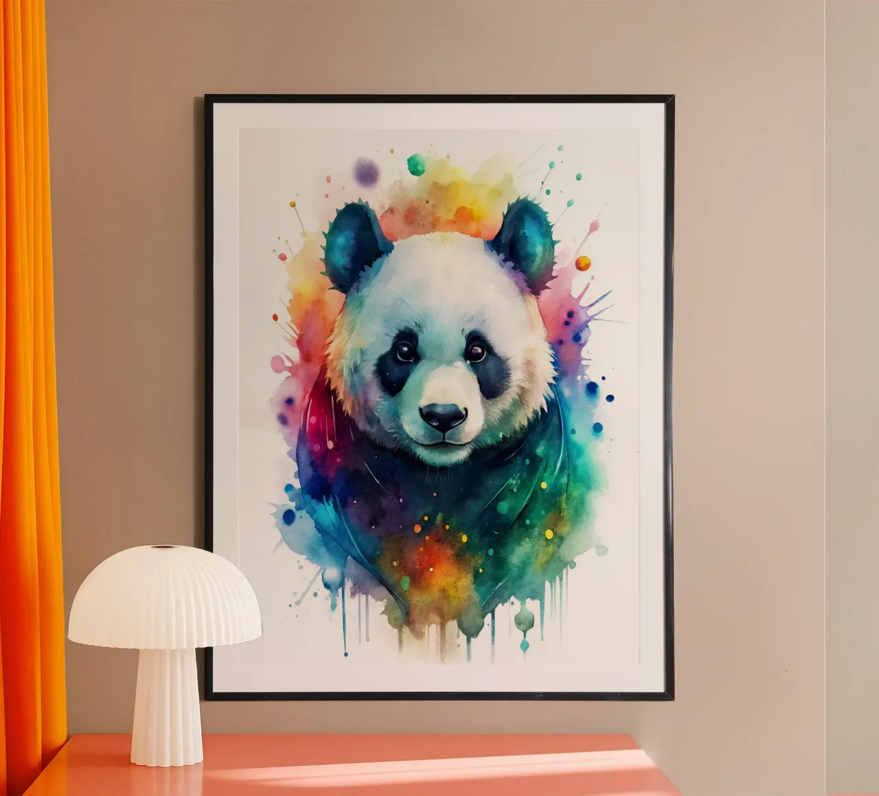 Orso panda in acquerello carta hahnemühle da 🎁 NOBELART