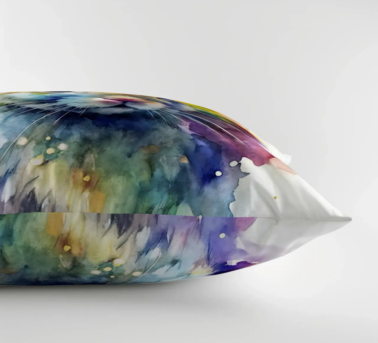 Coniglio ad acquerello cuscino da 🎁 NOBELART