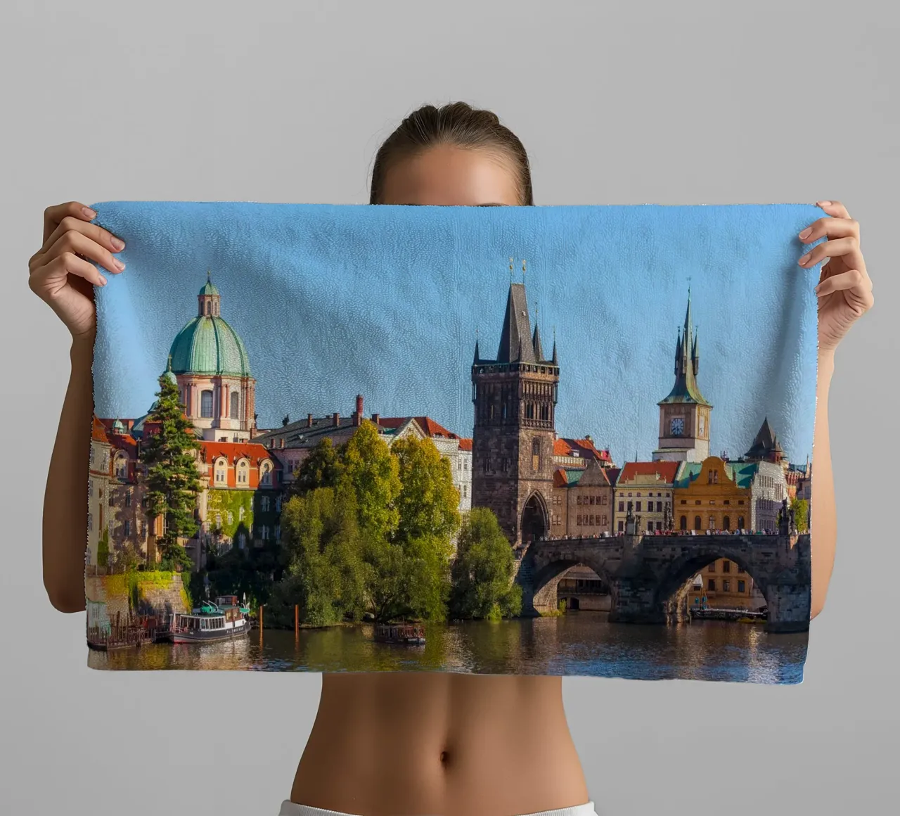 PRAG 05 asciugamano da bagno da Tom Uhlenberg