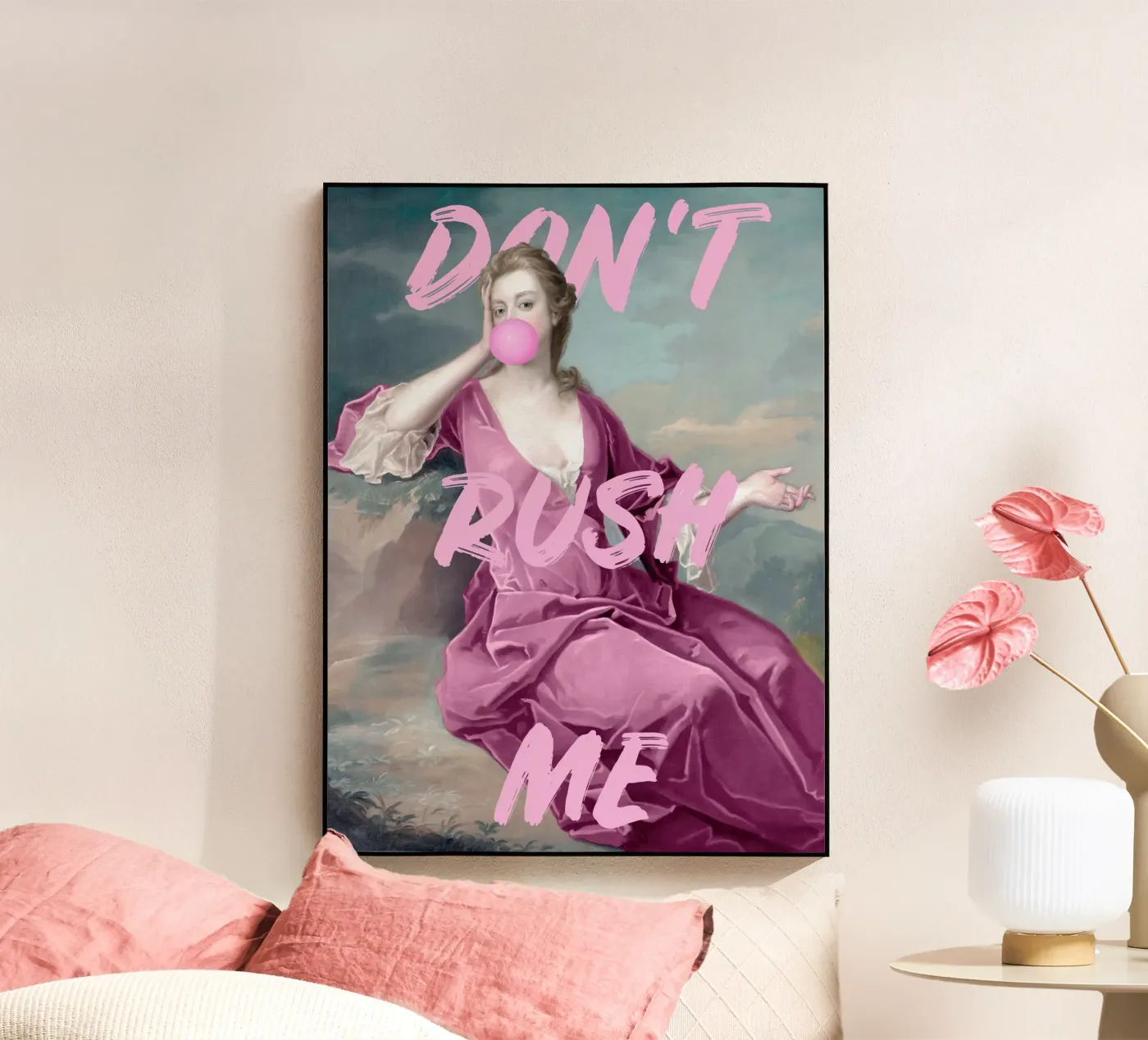 Don't Rush Me plexiglas de GraceDigitalArtCo