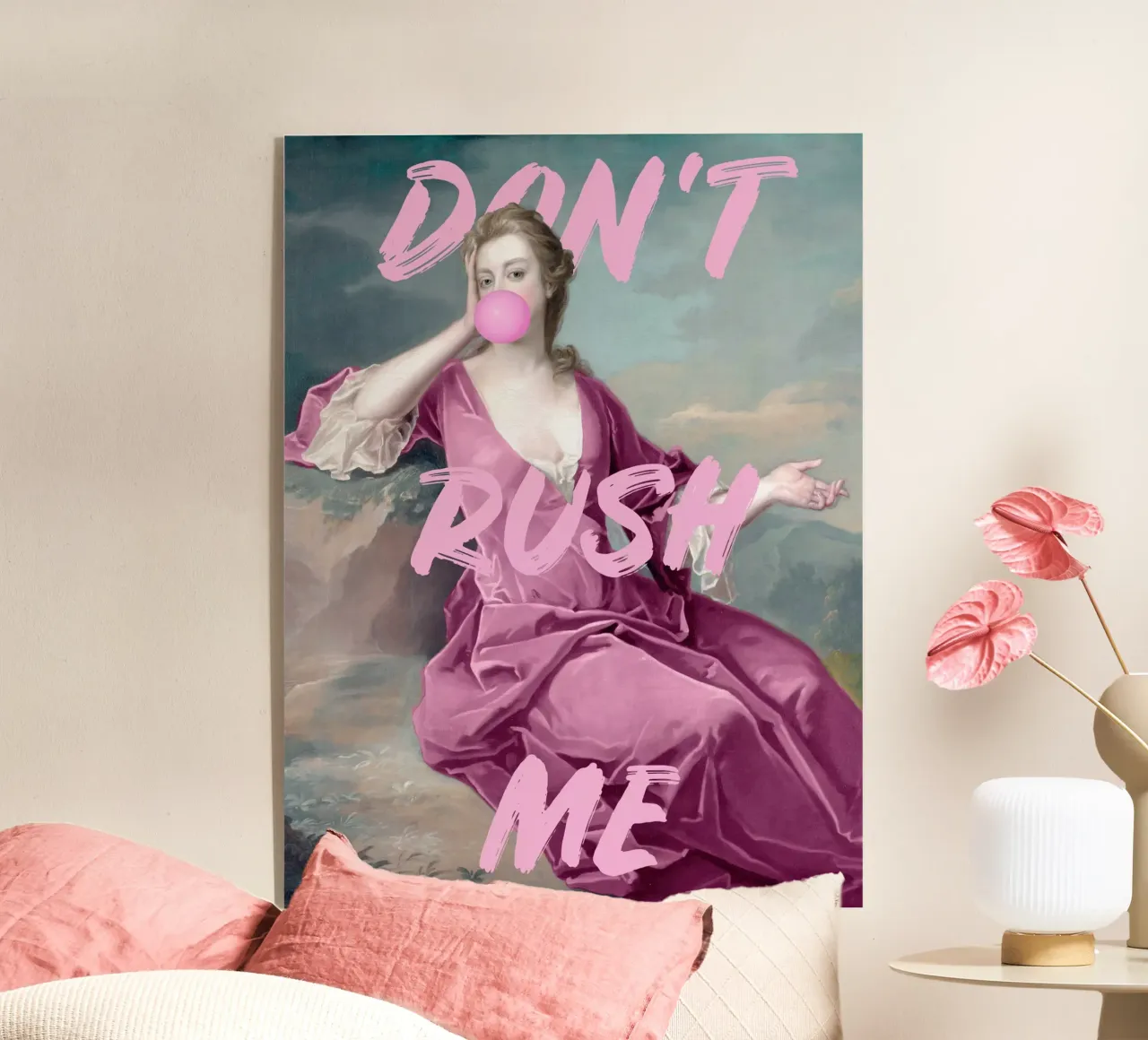 Don't Rush Me plexiglass da GraceDigitalArtCo