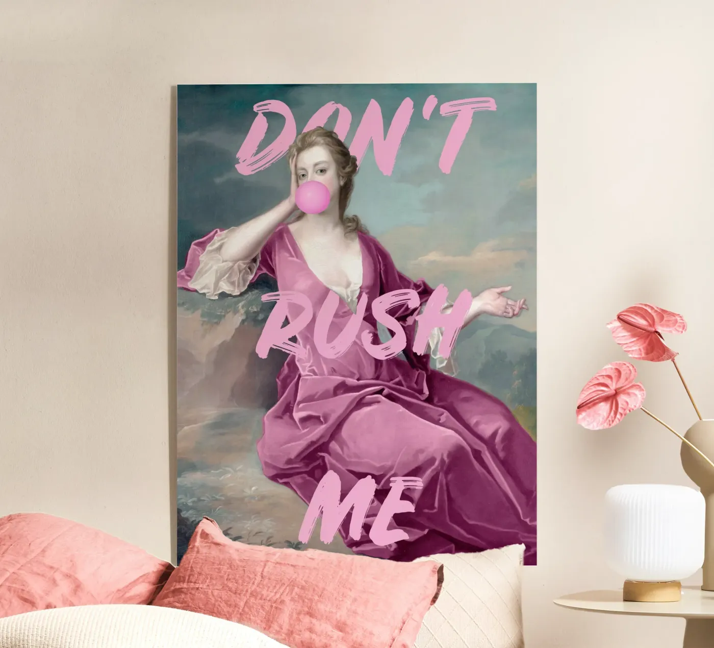 Don't Rush Me plexiglas de GraceDigitalArtCo