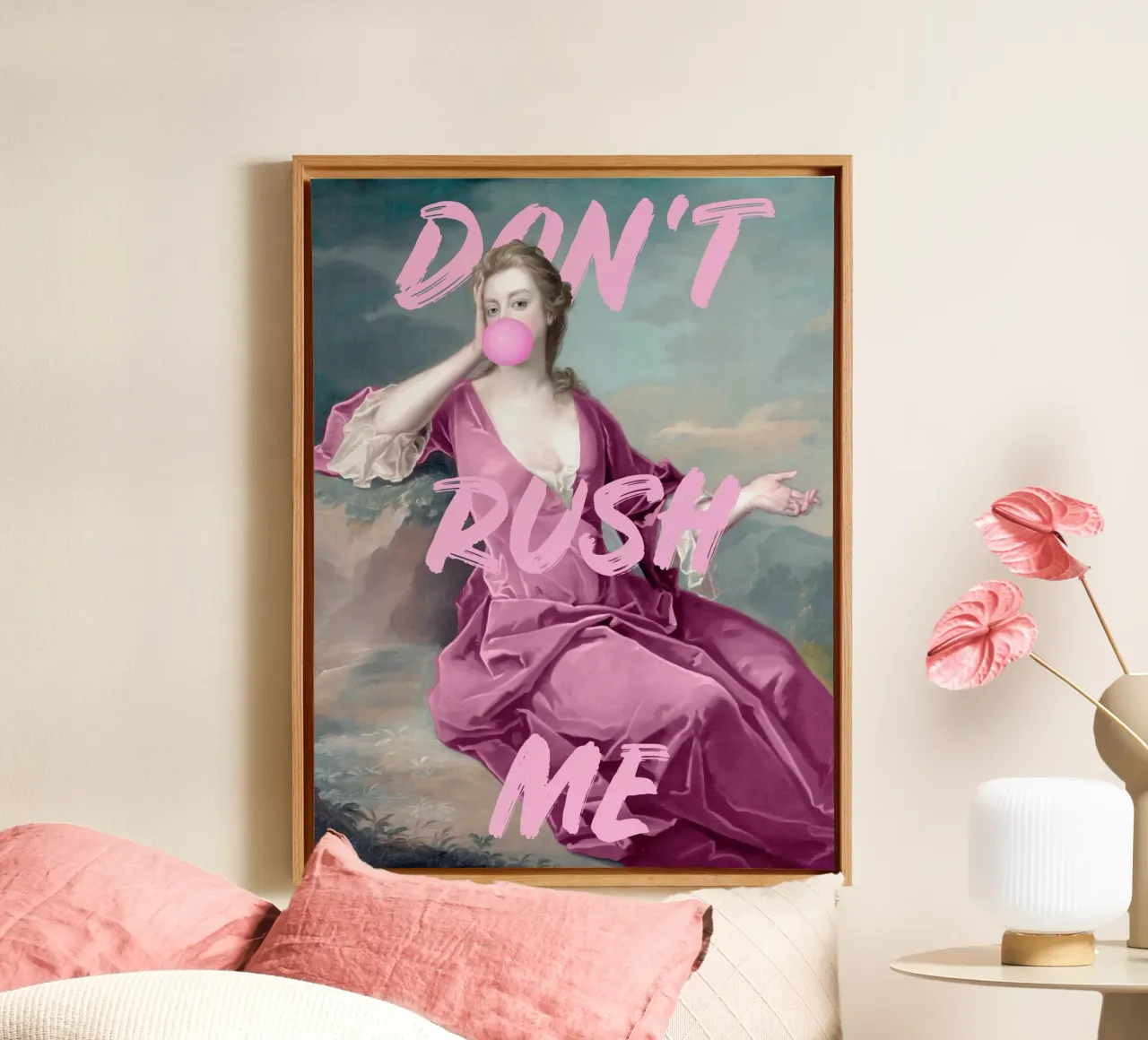Don't Rush Me tela da GraceDigitalArtCo