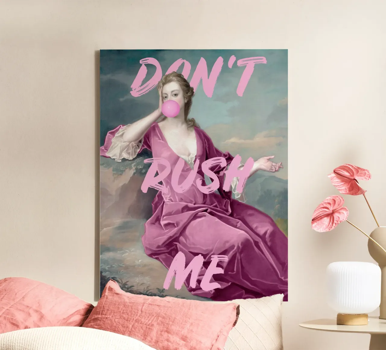 Don't Rush Me tela da GraceDigitalArtCo