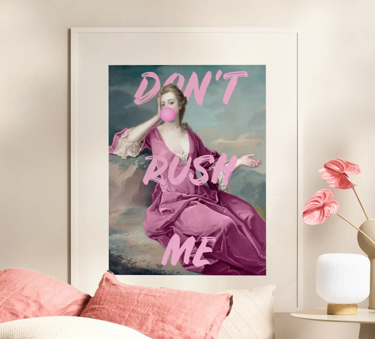 Don't Rush Me poster da GraceDigitalArtCo