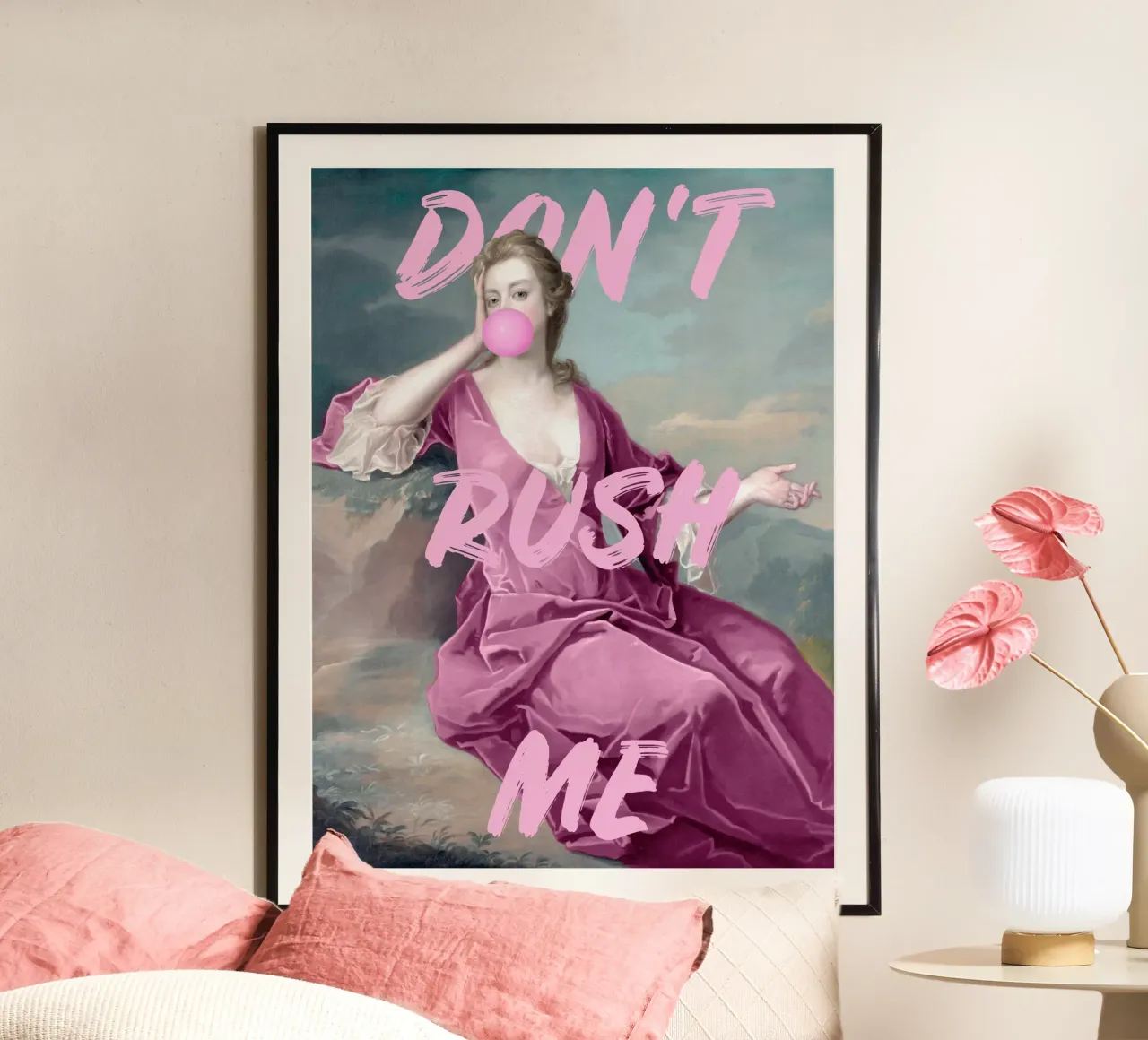 Don't Rush Me poster da GraceDigitalArtCo