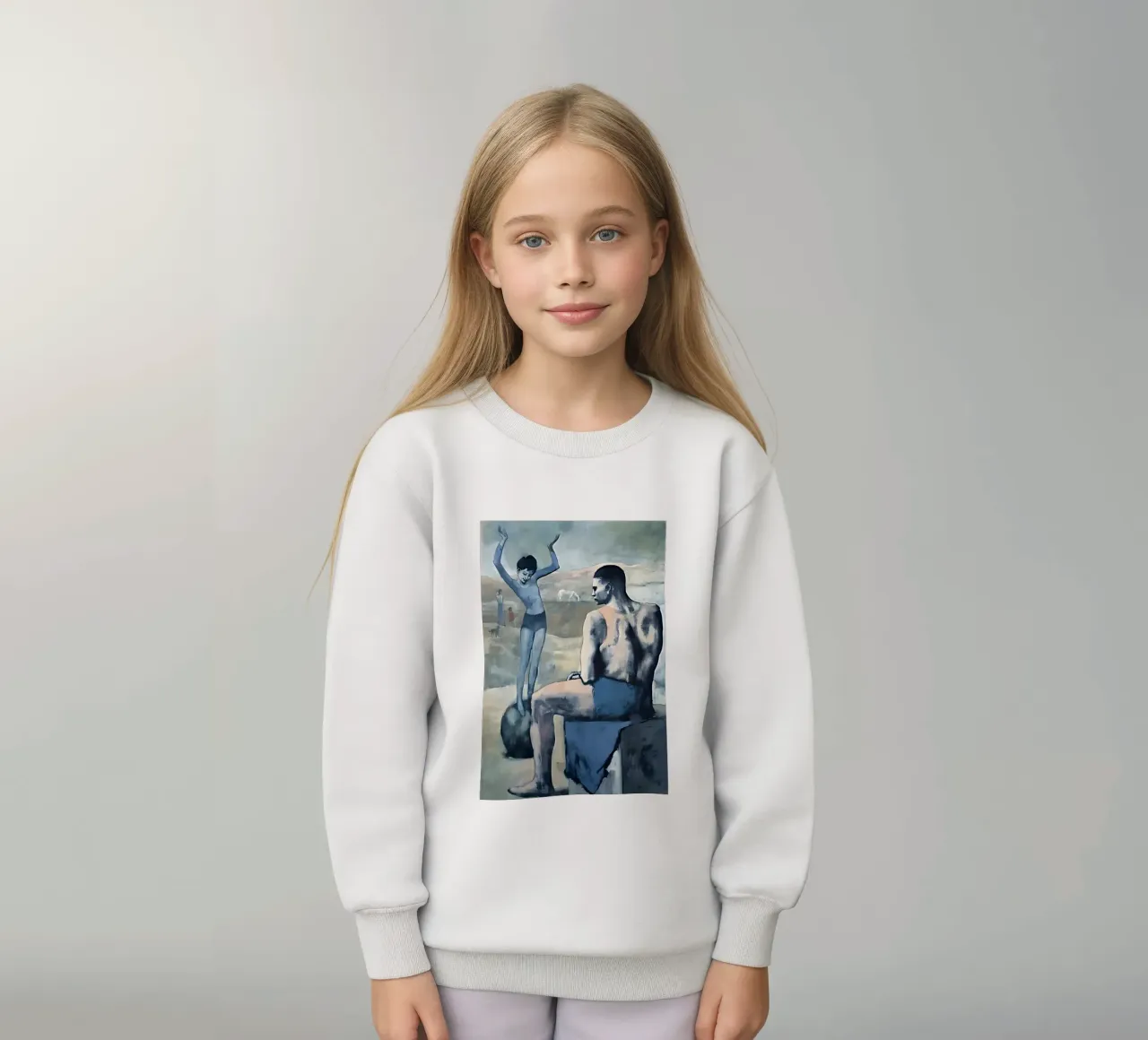 Ragazza con la palla felpa bambino da gibsonedgar