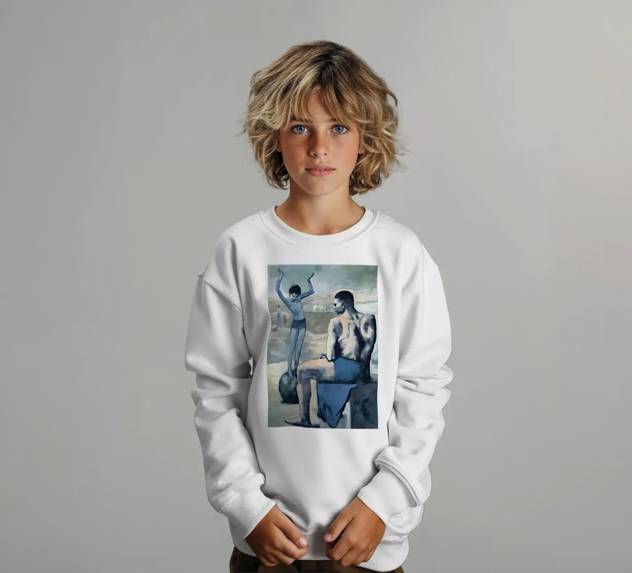 Ragazza con la palla felpa bambino da gibsonedgar
