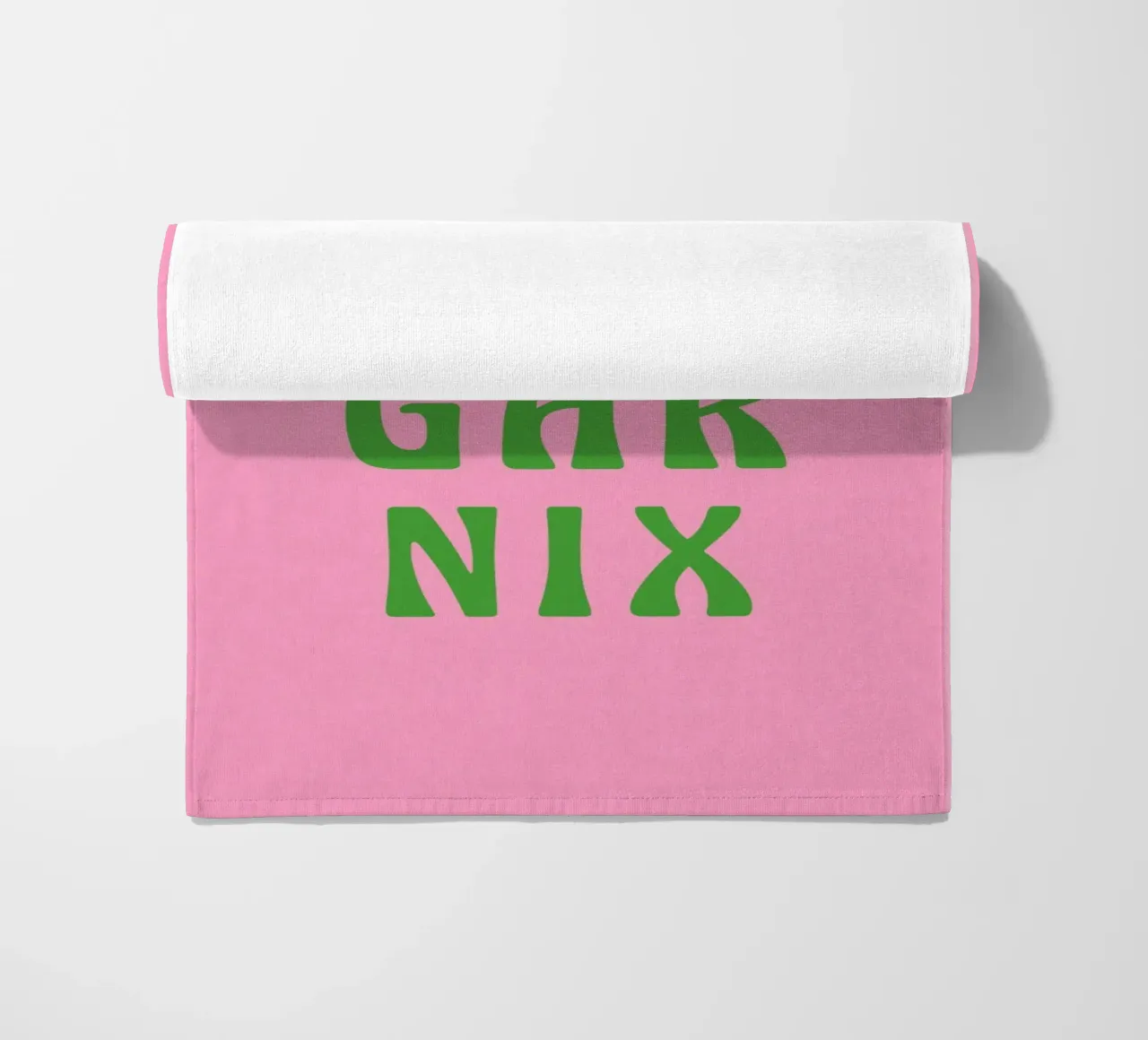 Ich muss gar nix, pinki telo mare da Carinaprint