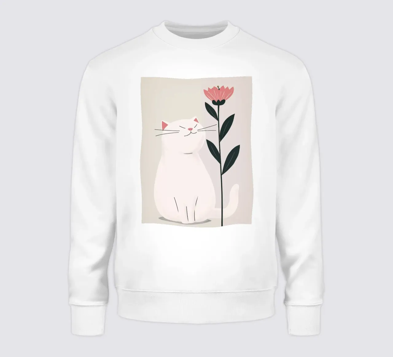 Gatto animale carino felpa da ShopByHaru