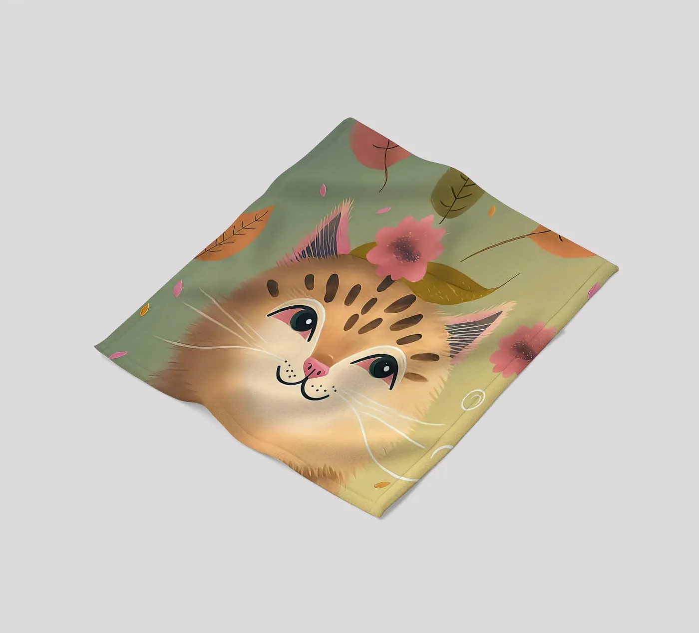 kattenafval fleecedeken van ShopByHaru