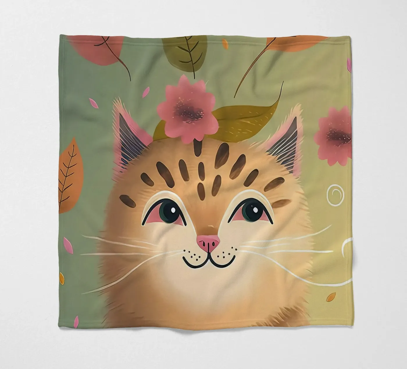 kattenafval fleecedeken van ShopByHaru
