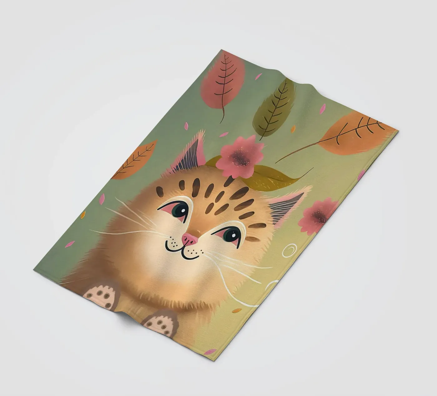kattenafval fleecedeken van ShopByHaru