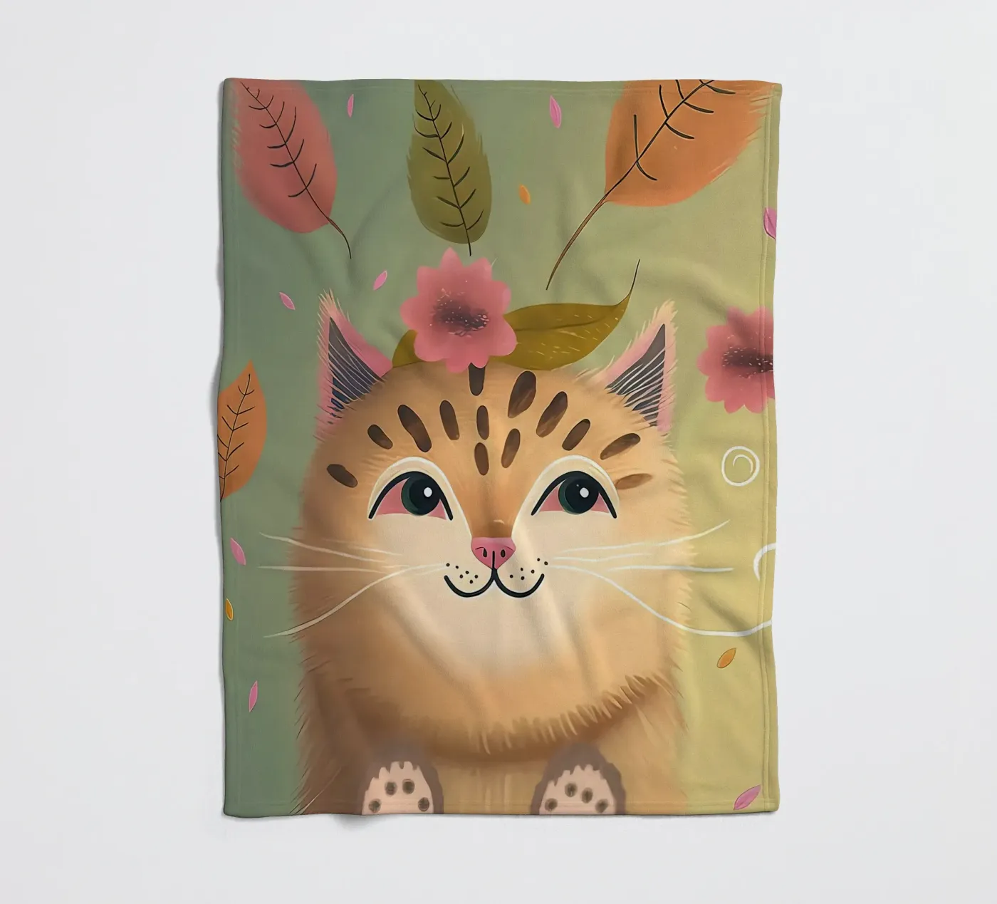 kattenafval fleecedeken van ShopByHaru